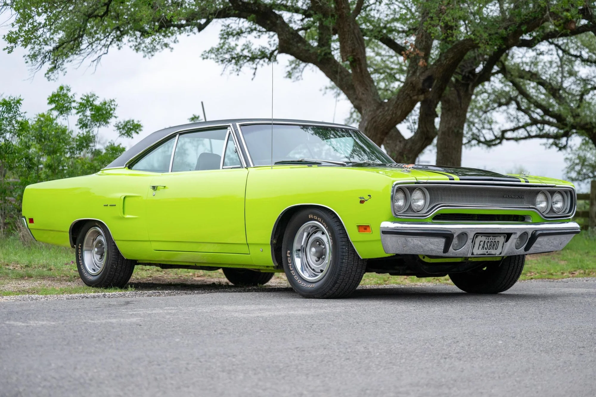 1970 Plymouth Road Runner Coupe 440+6 - 4-Speed Manual, Numbers-Matching 440-Cubic-Inch V8, Limelight - 1970, plymouth, road runner, roadrunner, coupe, 1970s