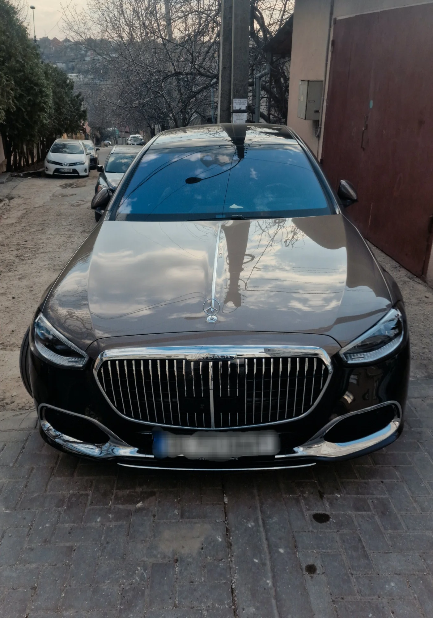 Mercedes-Maybach S 580 e - mercedes-benz, maybach, luxury-sedan, black, metallic-black, spotted