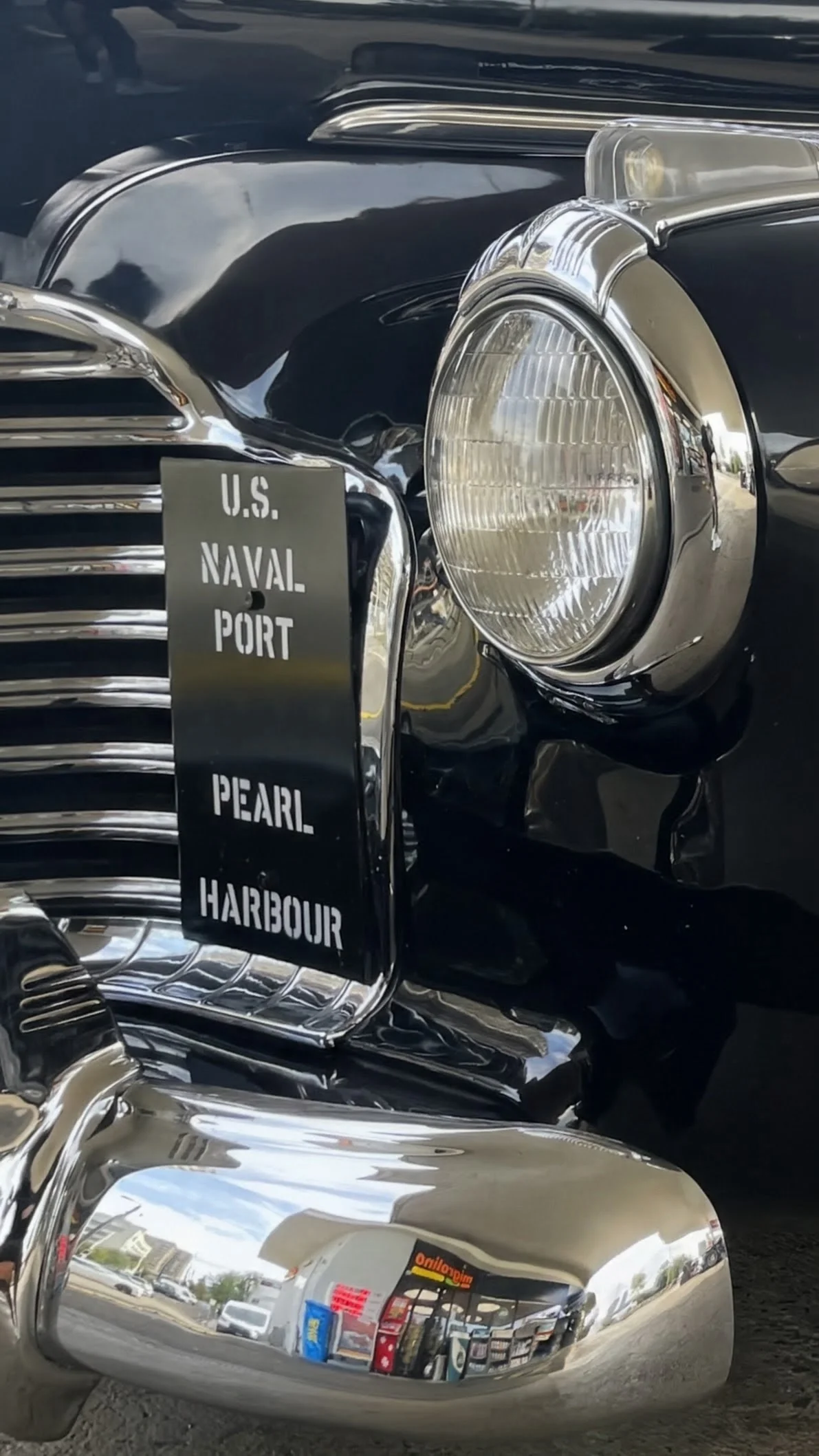 Classic Military Vehicle at Pearl Harbor - vintage, classic, military, truck, black, restored