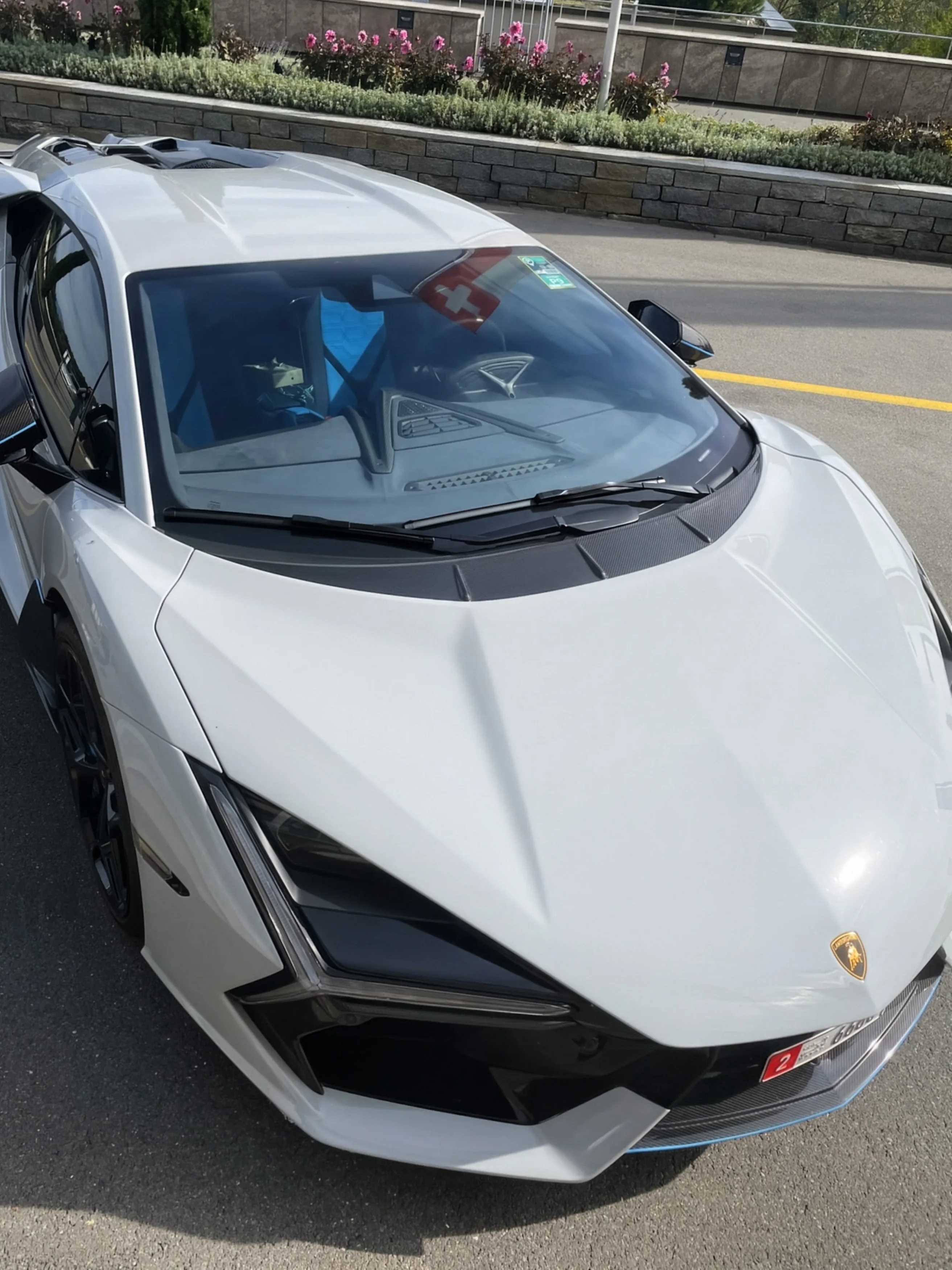Pearl White Lamborghini Supercar - lamborghini, white, pearl-white, supercar, exotic-car