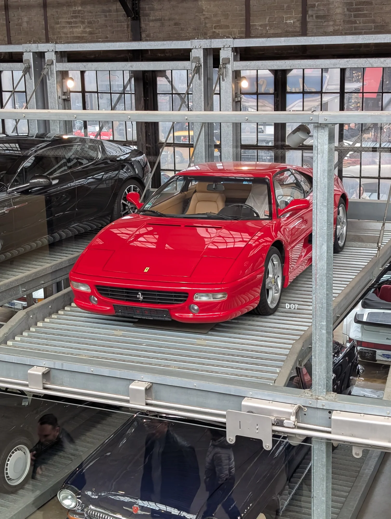 Stunning Red Ferrari F355 in Storage - ferrari, f355, coupe, red, rosso-corsa