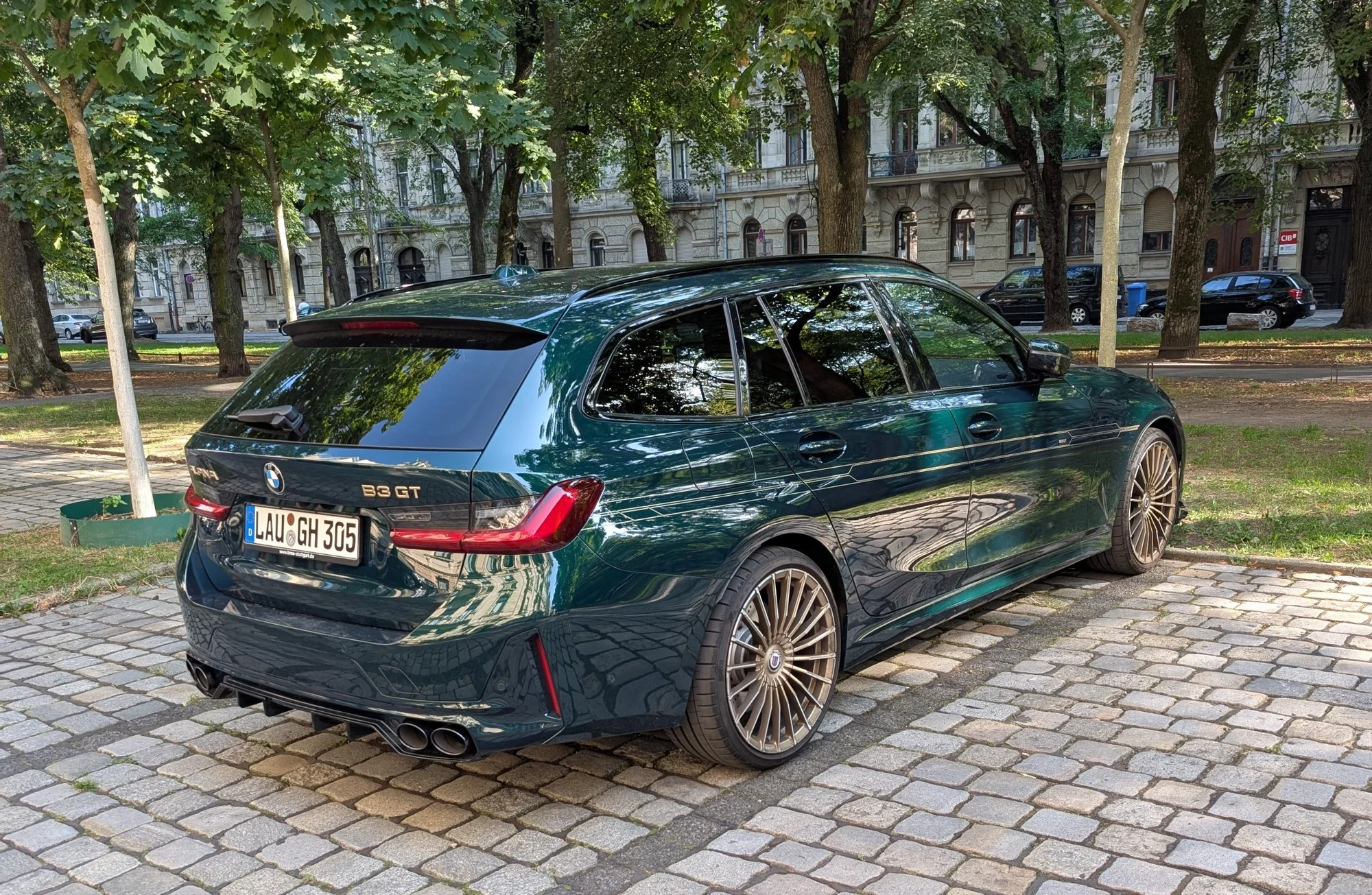 BMW 3 Series Touring M340i in Deep Green - bmw, m340i, g20, sedan, wagon, alpina, 3-series