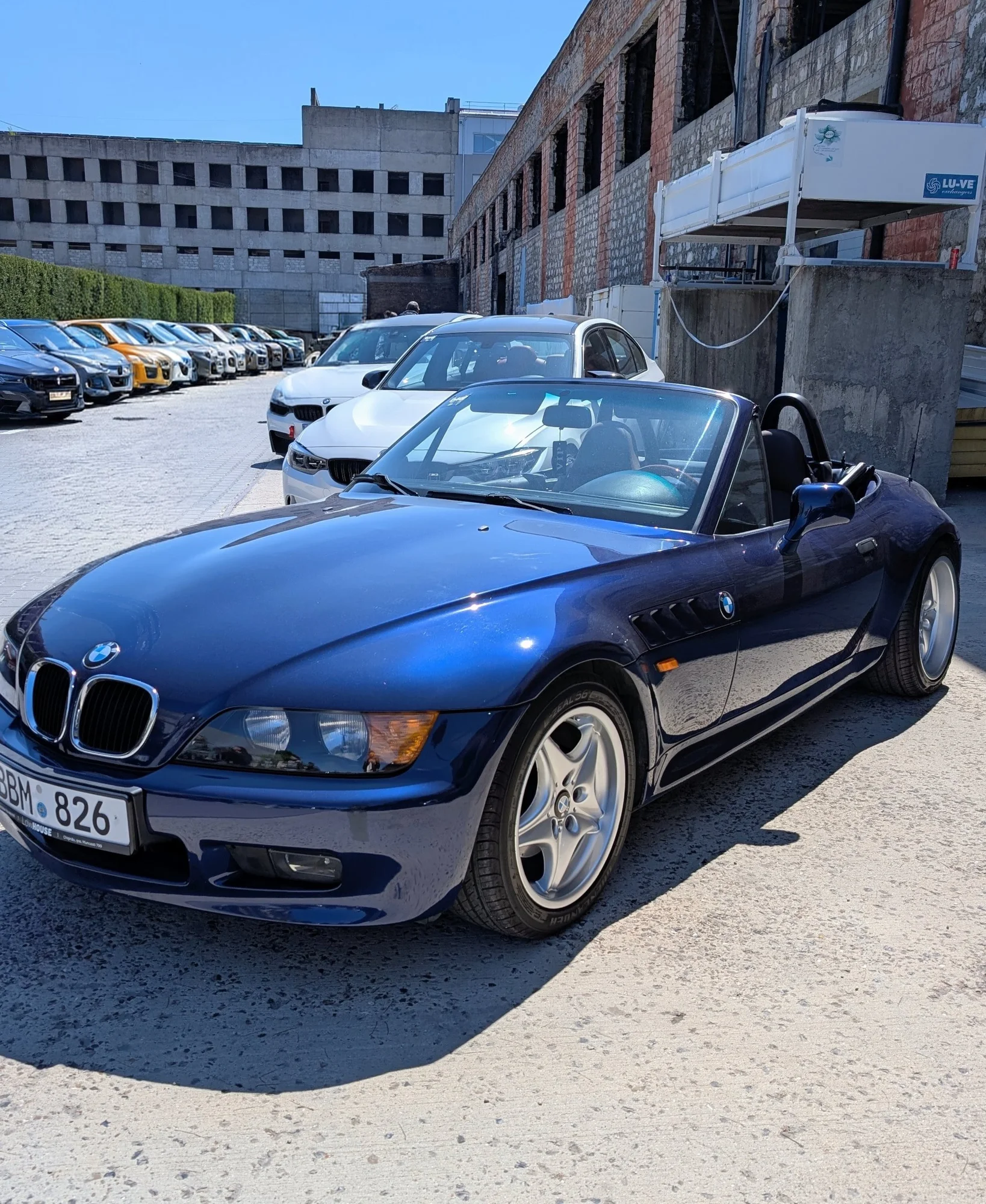 Classic BMW Z3 Roadster at Car Meet - bmw, z3, convertible, roadster, blue metallic
