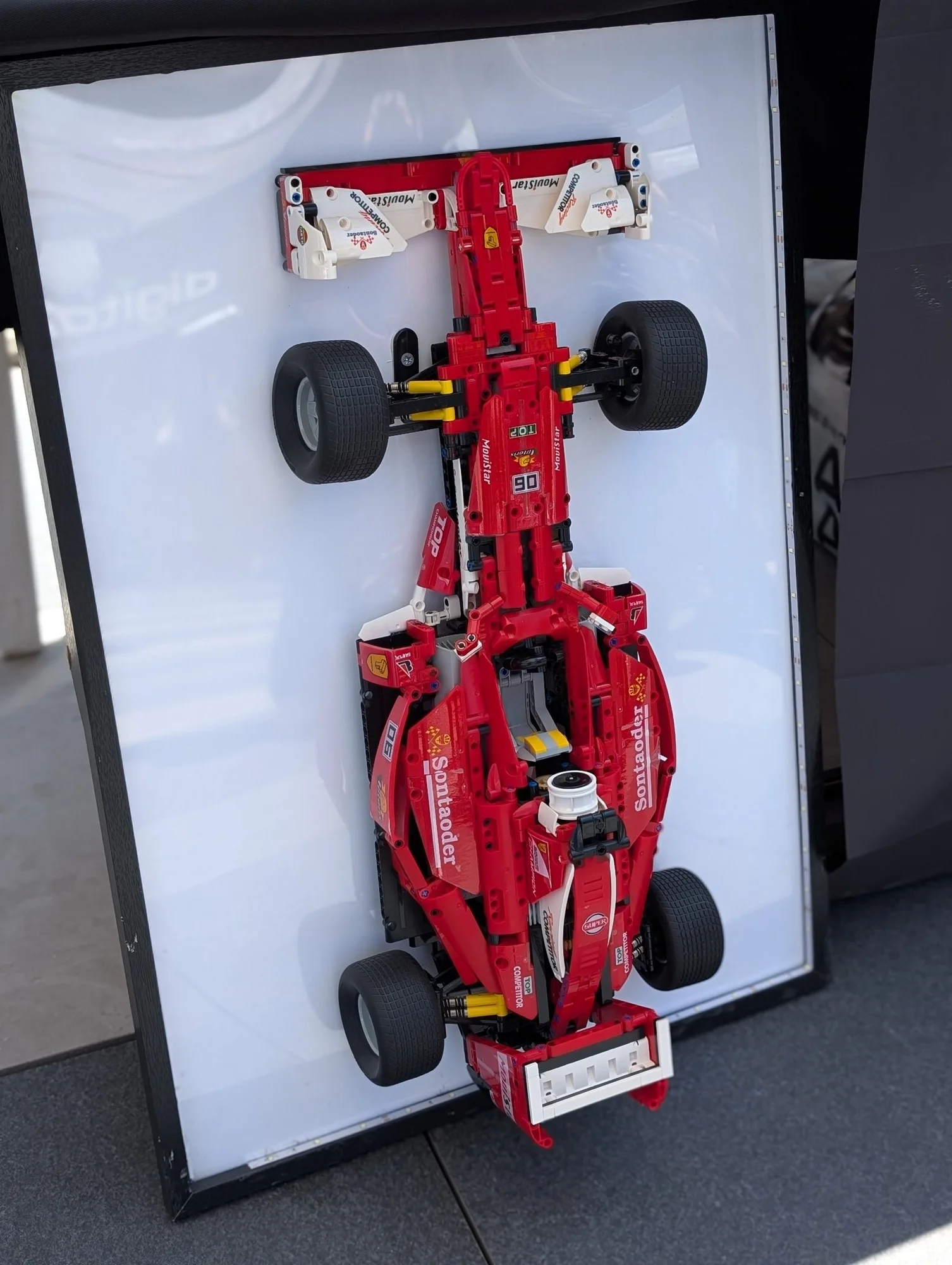 LEGO Ferrari F1 Racer Model - toy-car, lego, red, race-car, formula-1, ferrari, formula1