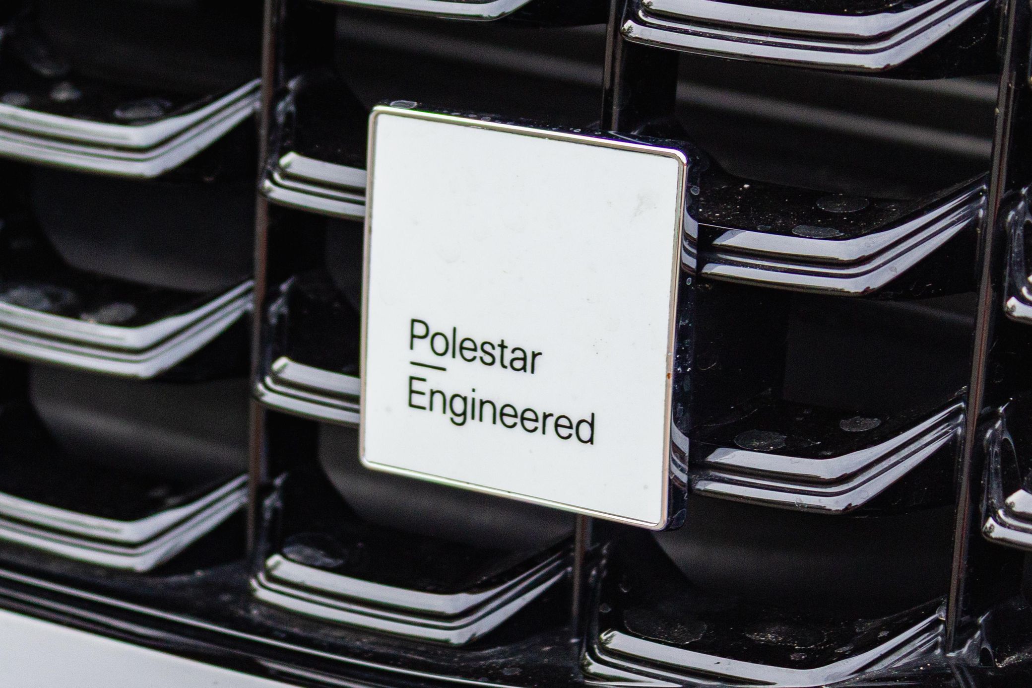 carsandbids.com - polestar, engineered, badge, close-up, macro