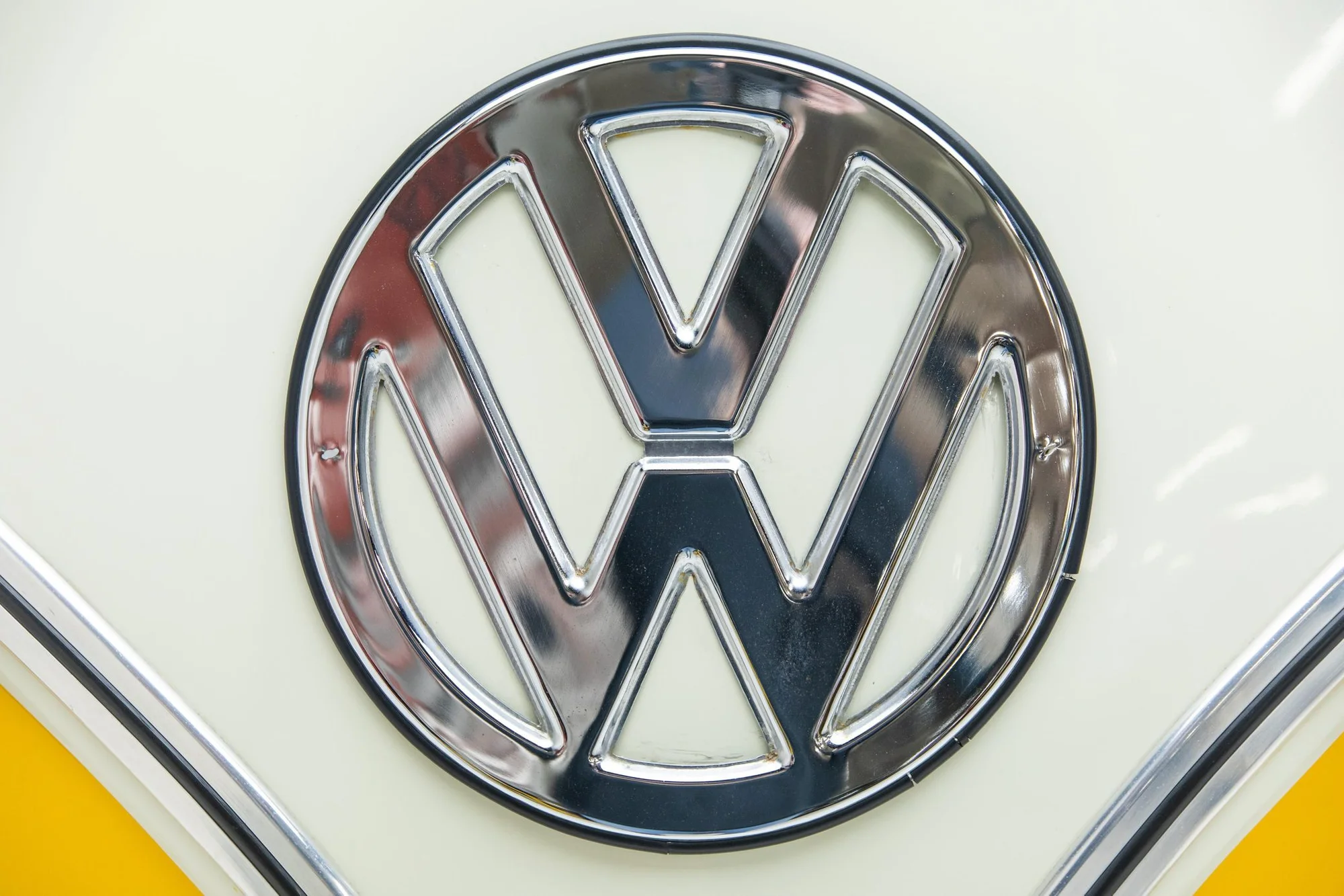 Classic VW Bus Emblem Detail - volkswagen, vw, bus, vintage, classic, vw bus