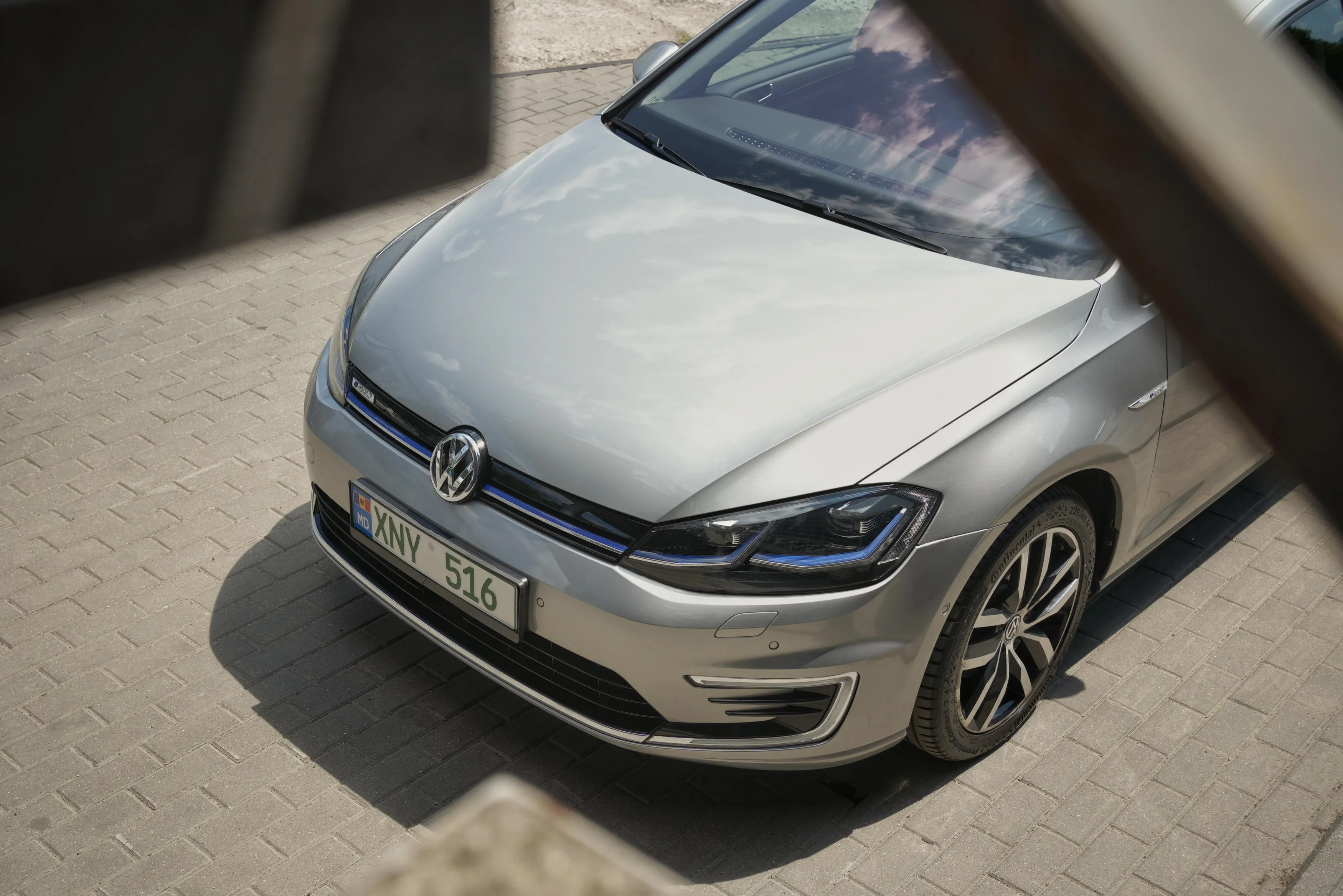 Volkswagen e-Golf Electric in Silver - volkswagen, vw, e-golf, electric, ev, egolf