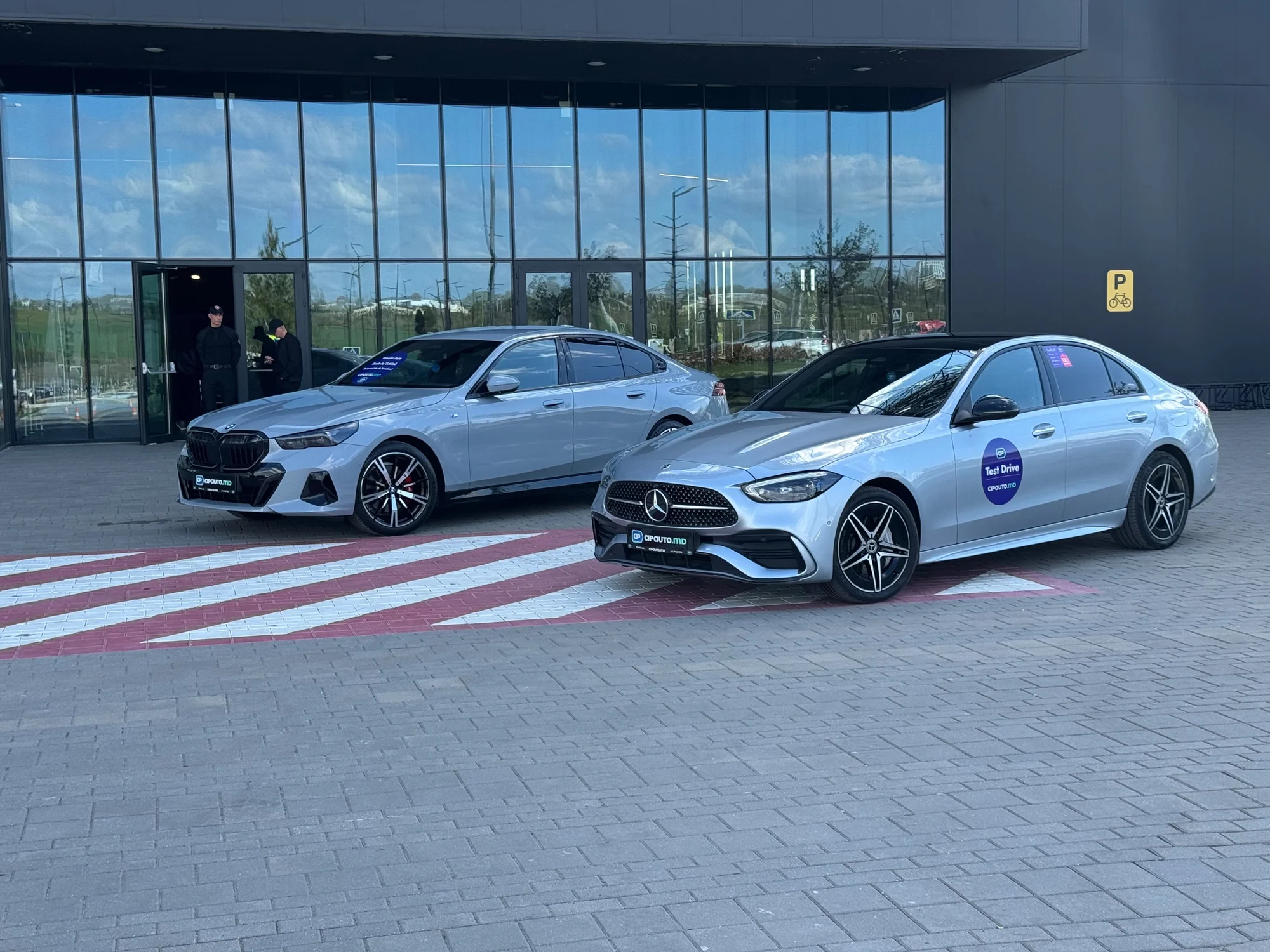 BMW i5 and Mercedes C-Class Sedans - bmw, mercedes-benz, sedan, wagon, contemporary, mercedes