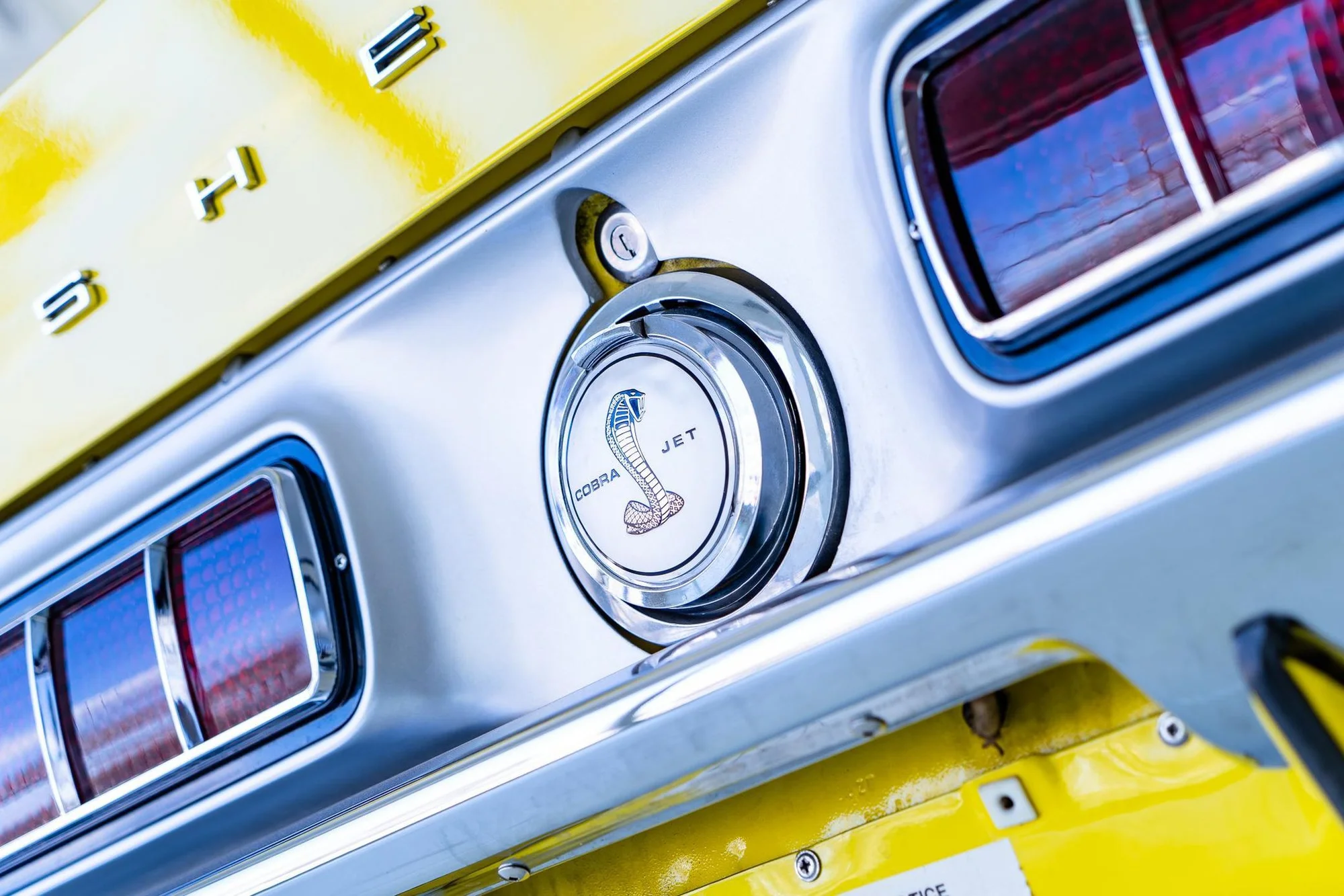 Cobra Jet Muscle Car Detail Shot - ford, cobra jet, muscle car, classic, vintage, cobra, musclecar