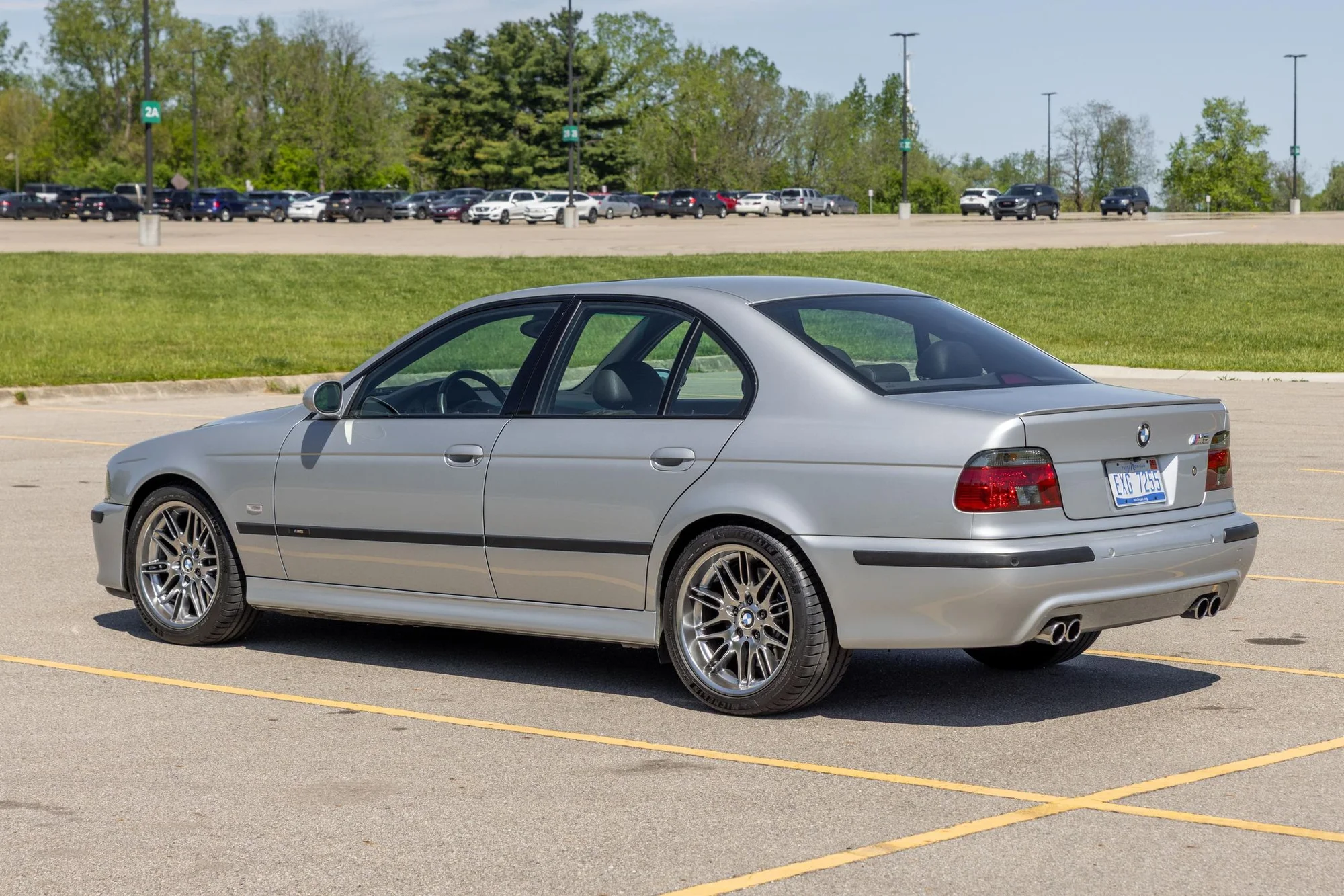 Silver BMW E39 M5 Sedan - bmw, e39, m5, sedan, silver