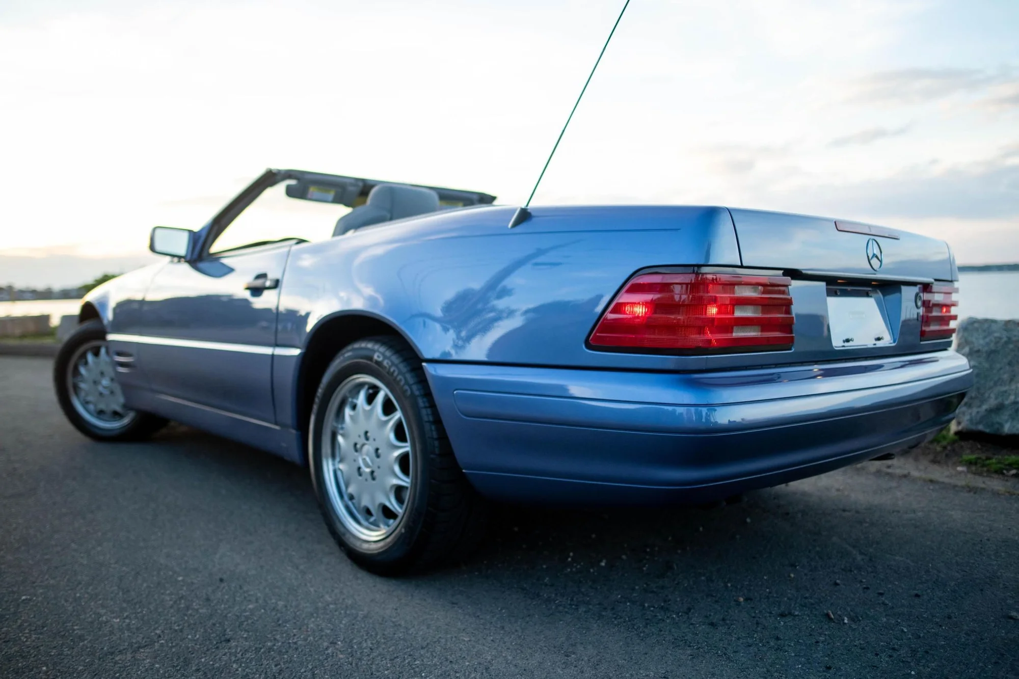 1997 Mercedes-Benz SL320 40th Anniversary Edition - One of 250 Examples Made, 9k Miles, Quartz Blue Metallic, Factory Hardtop - mercedes-benz, sl320, 1997, convertible, roadster