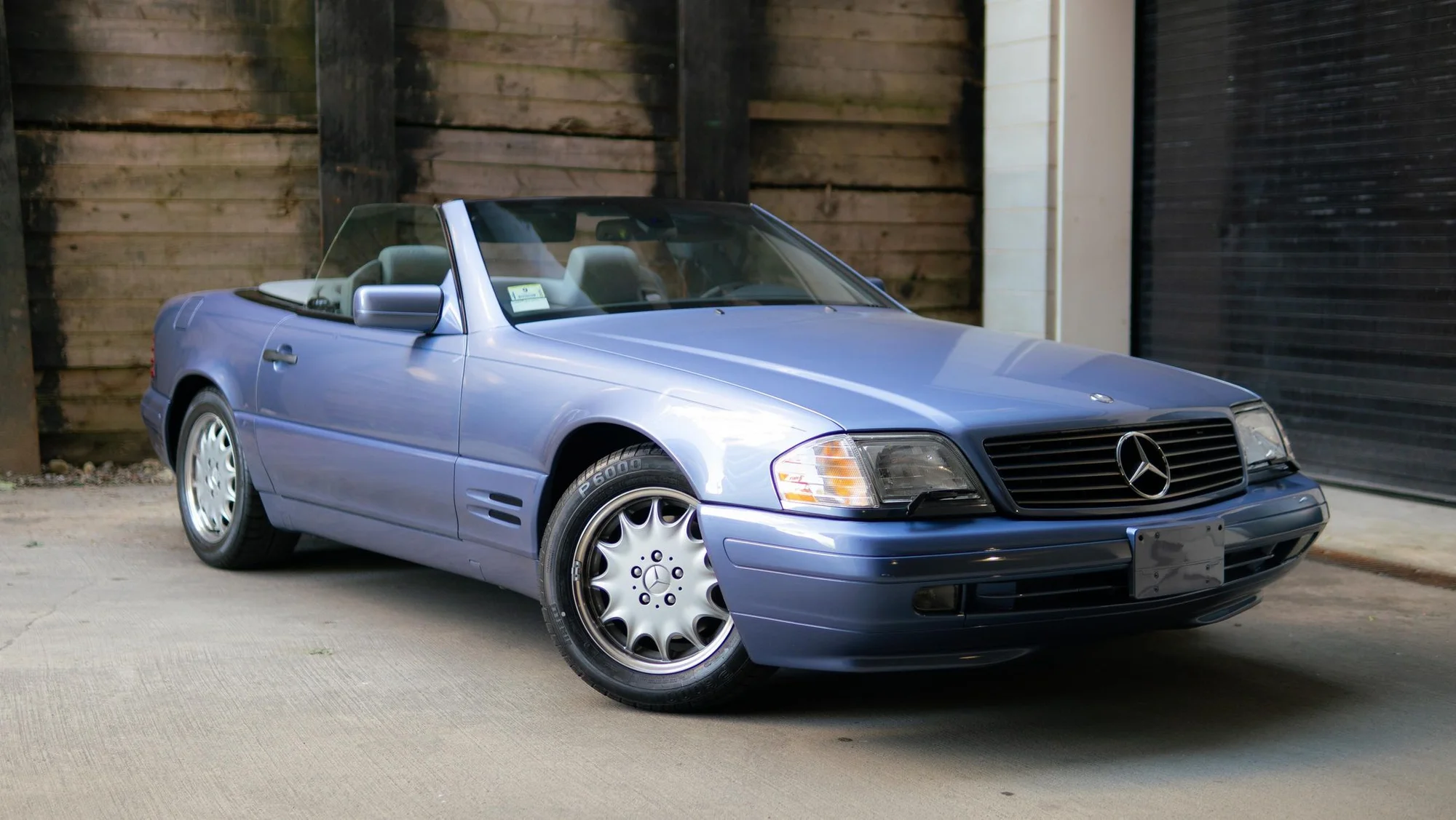 1997 Mercedes-Benz SL320 40th Anniversary Edition - One of 250 Examples Made, 9k Miles, Quartz Blue Metallic, Factory Hardtop - mercedes-benz, sl320, 1997, convertible, roadster