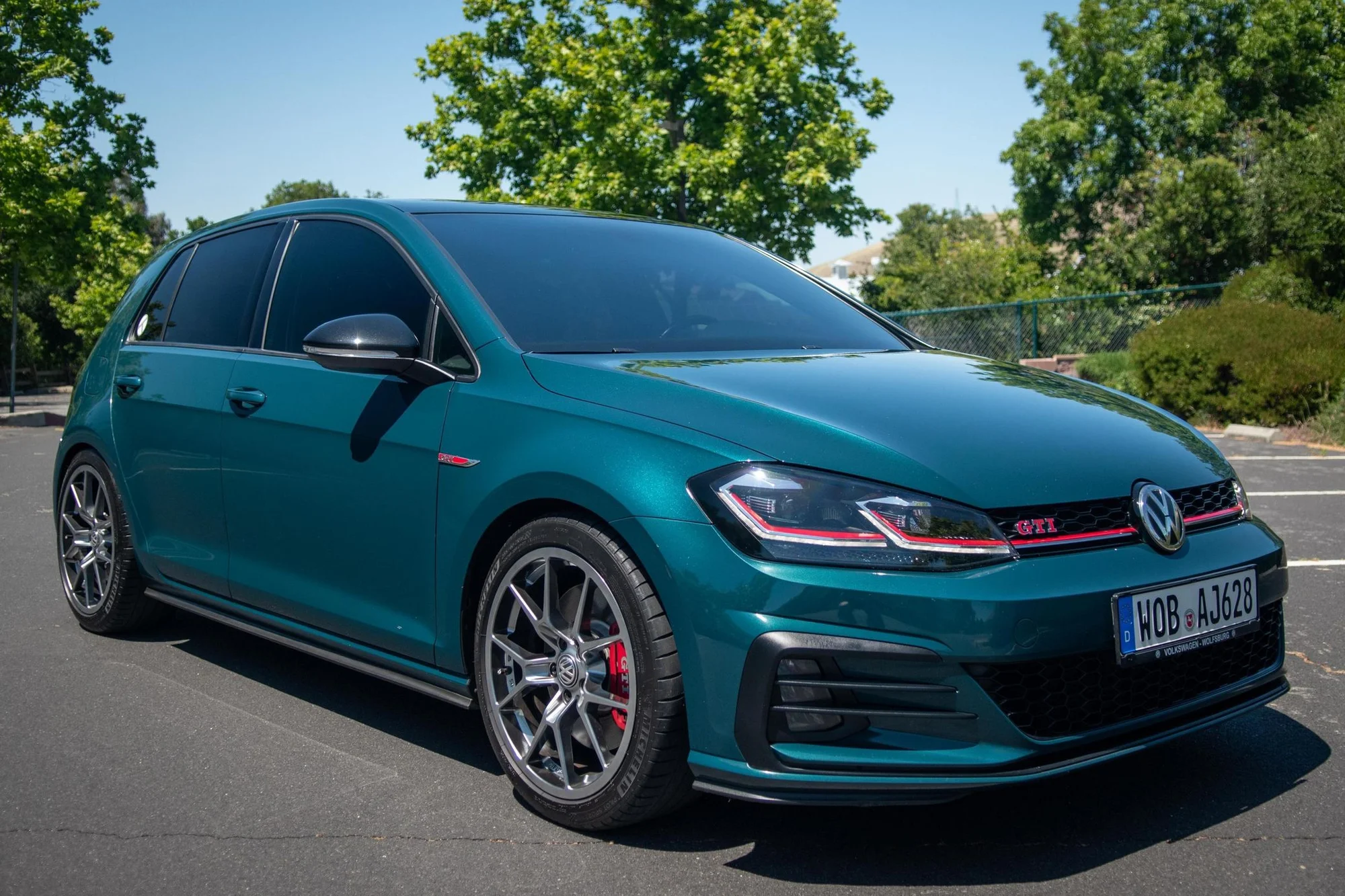 2018 Volkswagen GTI SE - 6-Speed Manual, Great Falls Green Metallic, Performance Modifications - volkswagen, vw, gti, gti se, mk7, modified