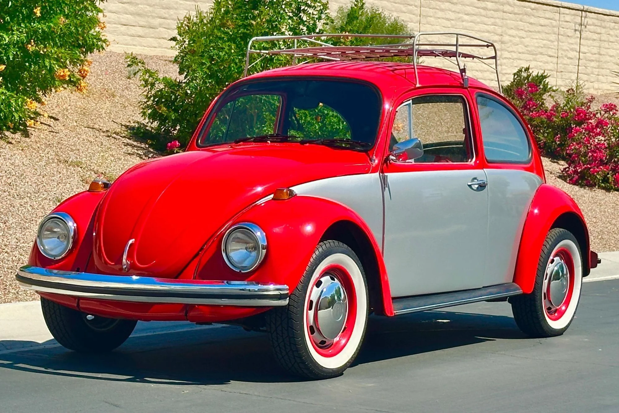 1969 Volkswagen Beetle - Refurbished Classic Bug, Custom Ferrari Color Scheme, 1.6-liter Flat-4 Swap - volkswagen, beetle, 1969, vw bug, classic car, classic