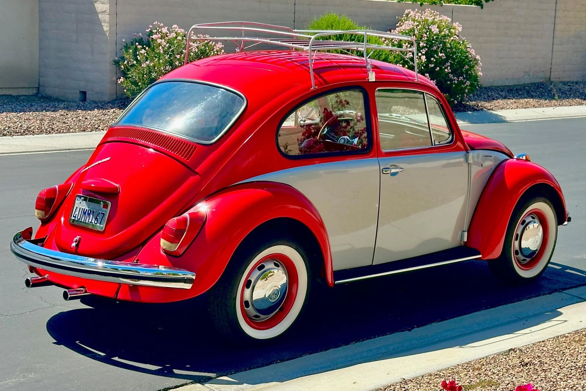 1969 Volkswagen Beetle - Refurbished Classic Bug, Custom Ferrari Color Scheme, 1.6-liter Flat-4 Swap - 1969, volkswagen, beetle, vw bug, classic car, classic