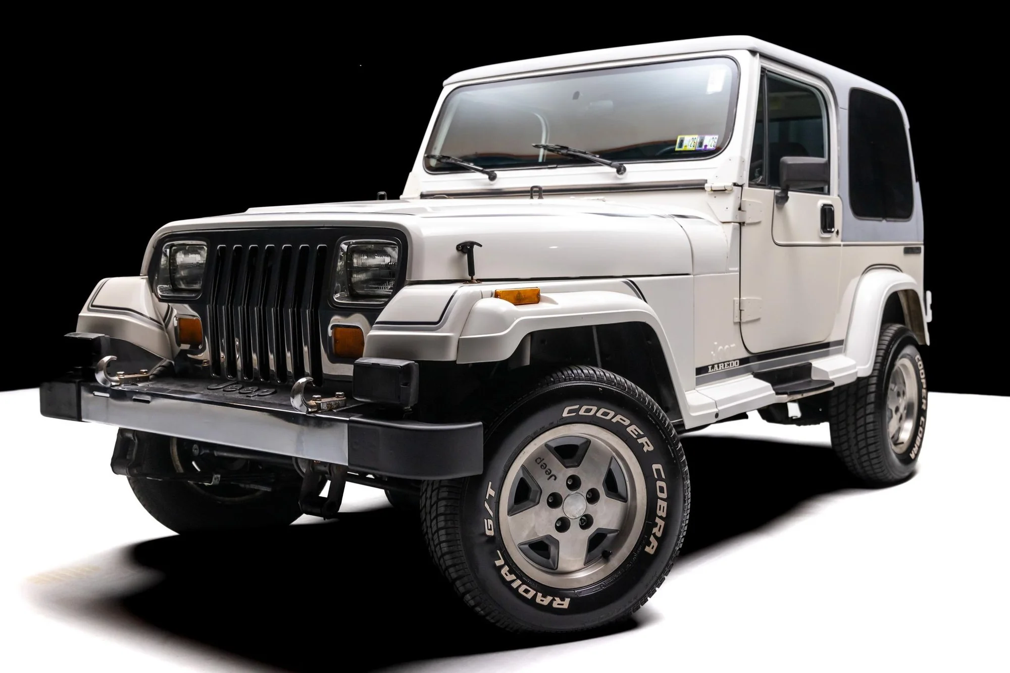 1988 Jeep Wrangler Laredo 4x4 - Straight-6 Power, 4WD, Removable Hardtop, Unmodified - jeep, wrangler, laredo, 1988, 4x4
