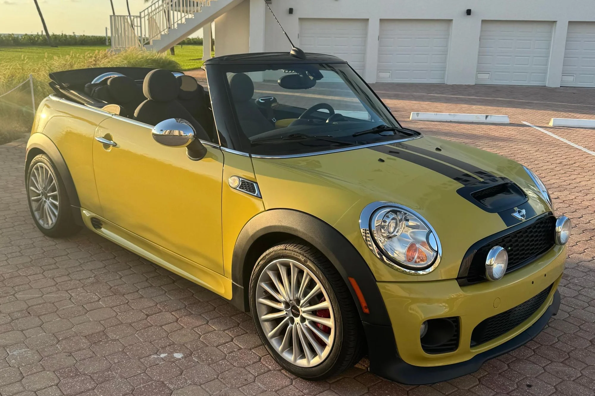 2010 Mini Cooper Convertible John Cooper Works - ~28,400 Miles, 6-Speed Manual, Turbo 4-Cylinder, Interchange Yellow - mini, mini cooper, john cooper works, jcw, convertible, cooper
