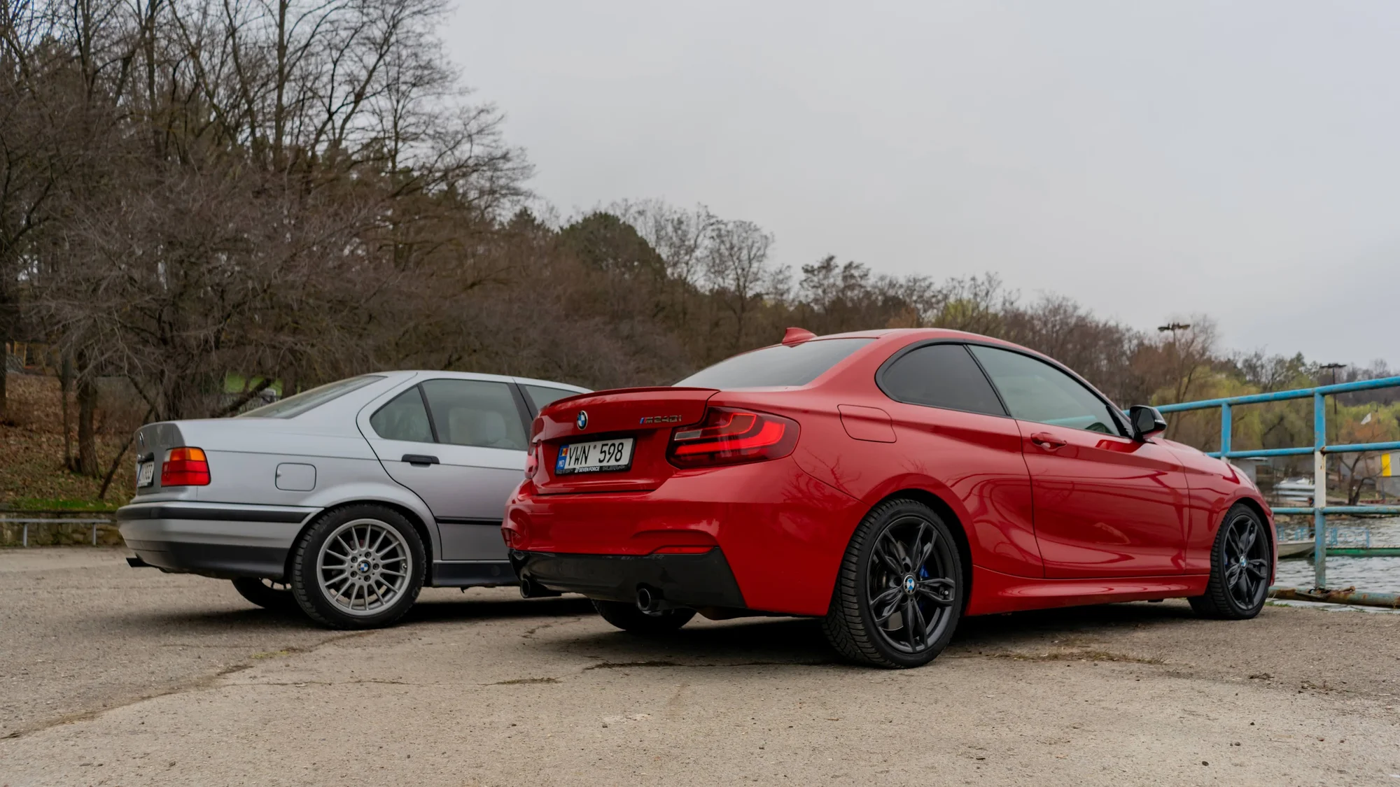 BMW M240i vs E36 328i Comparison - bmw, m240i, f22, e36, 328i